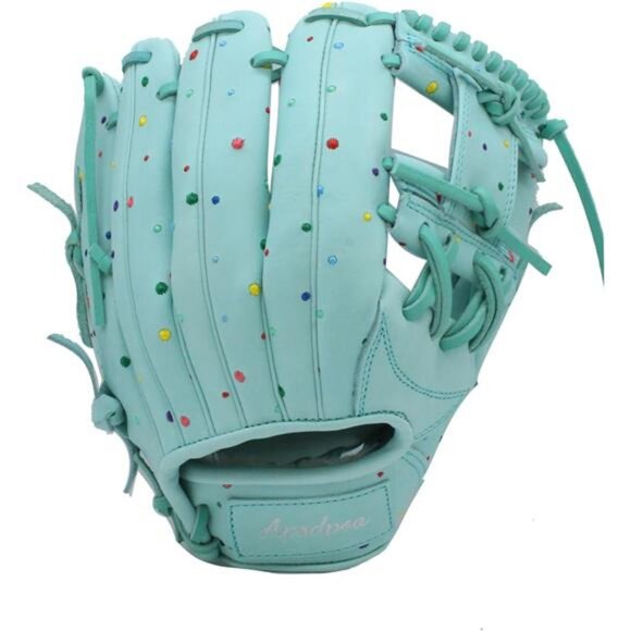 Baseball Gloves,100% American Premium KIP, Softball Mitt Glove Right Hands Throw - Picture 1 of 7